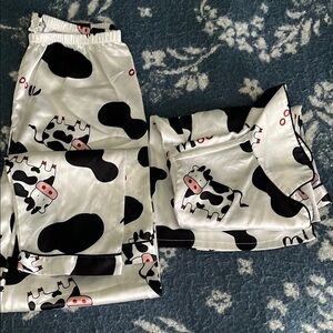 Cow Print Pajamas 3/$25